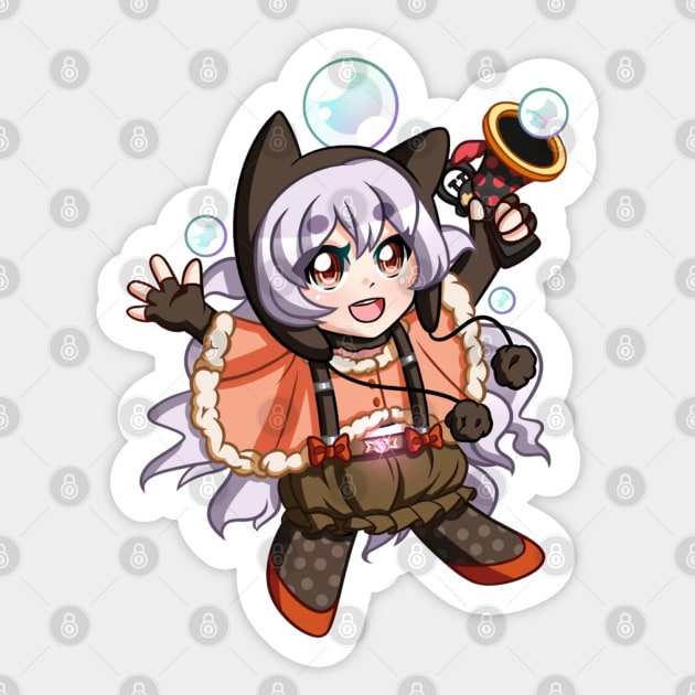 Nagisa Momoe Sticker by colorful-kitten